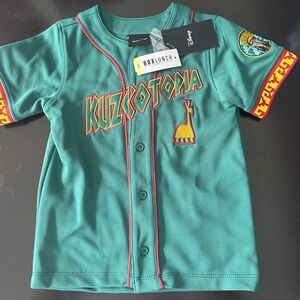 Disney Kuzco Kuzcotopia Kids Jersey  - Green 3T NWT